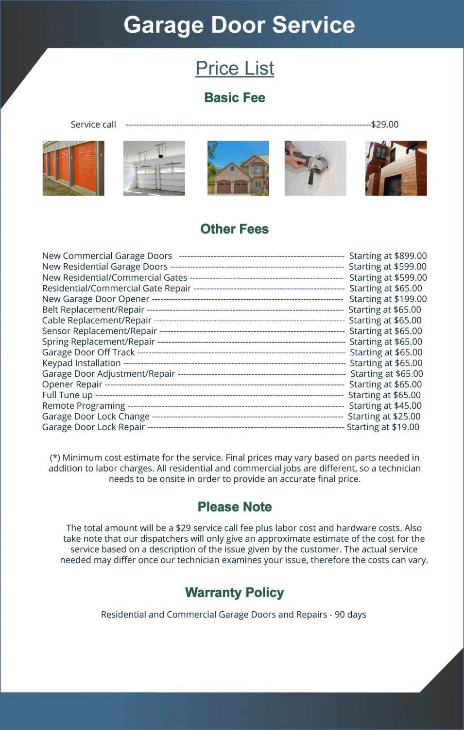 Exclusive Garage Door Repair Service Northville, MI 248-537-2310